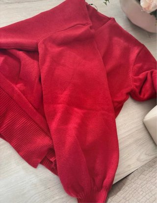 Maglia Wrap Rossa Donna