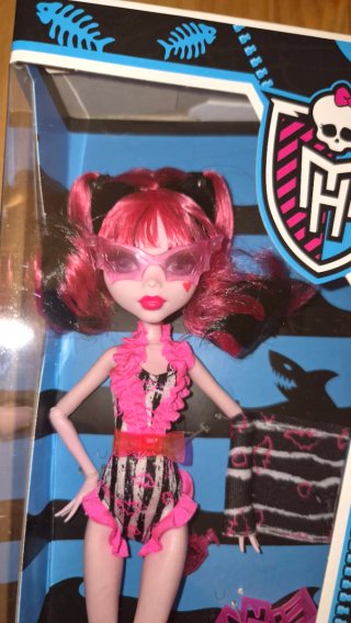 Muñeca Draculaura Monster High G1 Swim Class