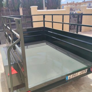 Remolque de doble eje
