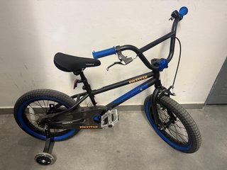 Bicicleta Infantil Bikestar Negra y Azul