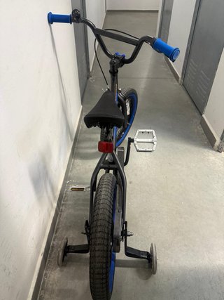Bicicleta Infantil Bikestar Negra y Azul