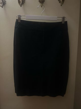 Falda tubo negra