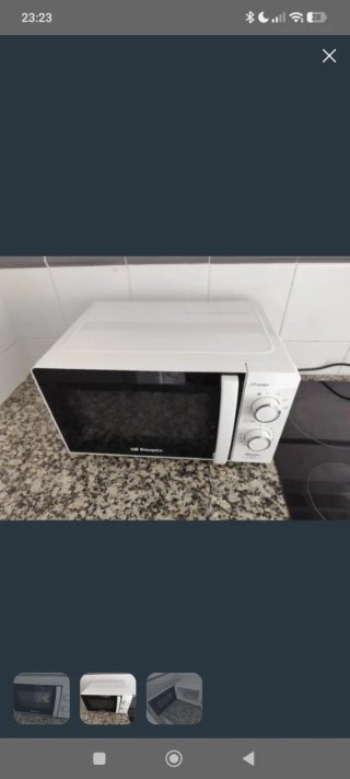 Microondas blanco