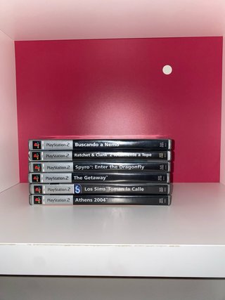 Juegos PS2: the getaway,Ratchet & Clank 2,spyro..
