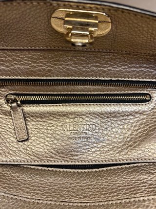 Bolso Valentino Rockstud Bronce Plata - 2.065€