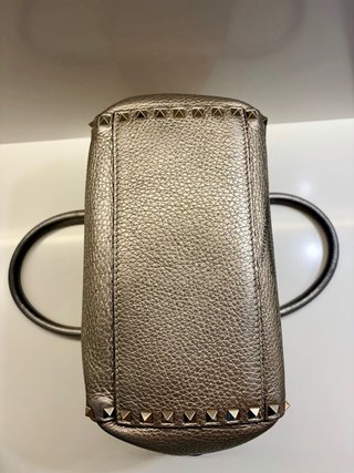 Bolso Valentino Rockstud Bronce Plata - 2.065€