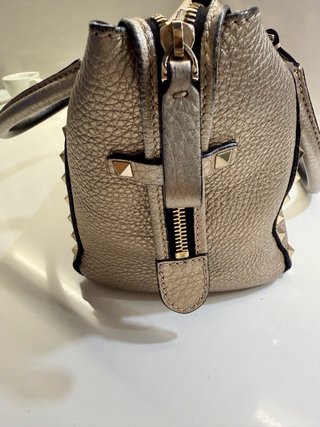 Bolso Valentino Rockstud Bronce Plata - 2.065€