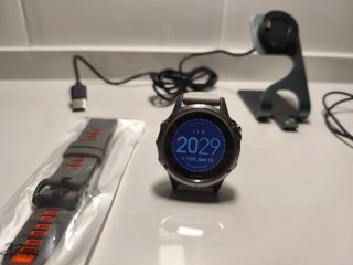 Garmin Fenix 5 Plus Naranja/Blanco