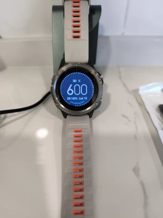 Garmin Fenix 5 Plus Naranja/Blanco