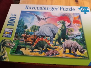 Puzzle 100 piezas Dinosaurios