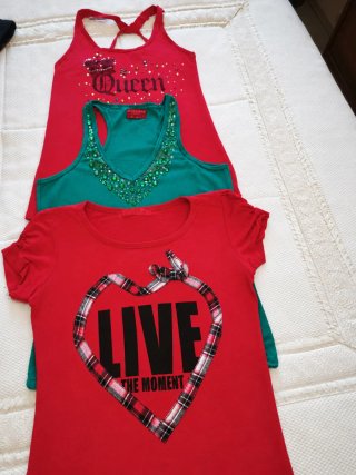Lote 3 Camisetas Bershka/Stradivarius Talla M