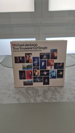 Michael Jackson Tour Souvenir CD Single Box Set