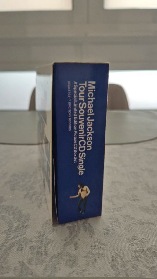 Michael Jackson Tour Souvenir CD Single Box Set