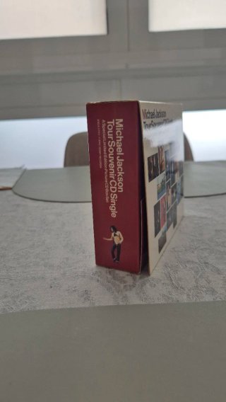 Michael Jackson Tour Souvenir CD Single Box Set