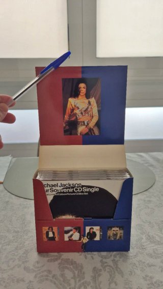 Michael Jackson Tour Souvenir CD Single Box Set