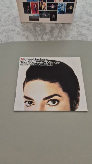 Michael Jackson Tour Souvenir CD Single Box Set