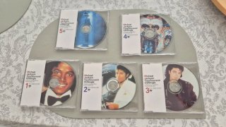 Michael Jackson Tour Souvenir CD Single Box Set
