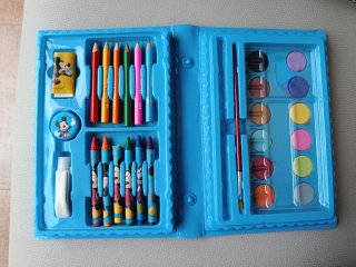 Estuche de pintura Mickey y Pluto