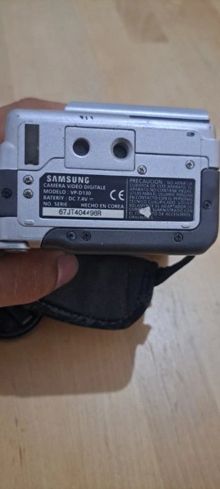 Videocámara Samsung VP-D130 Mini DV Digital-cam