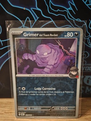 Grimer Team Rocket 123/182 Reverse Holo 🇪🇦 NM