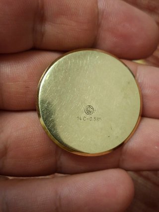 Orologio da tasca oro 585 tedesco vintage
