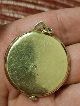 Orologio da tasca oro 585 tedesco vintage