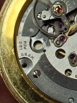 Orologio da tasca oro 585 tedesco vintage