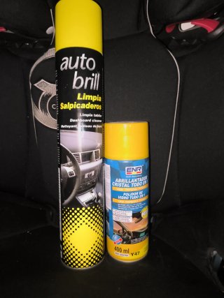 Auto Brill Limpia Salpicaderos + ENR Abrillantador