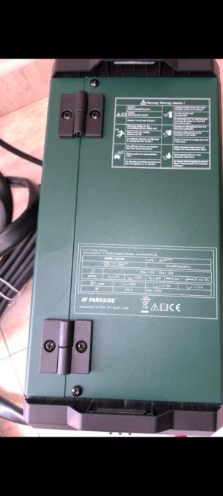 Soldador hilo Parkside nuevo