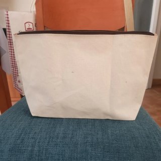 Neceser / Estuche de lona estilo Zakka