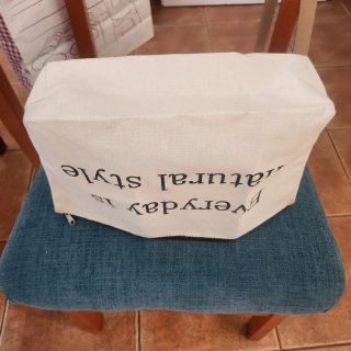 Neceser / Estuche de lona estilo Zakka