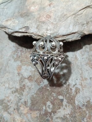Anillo Filigrana Plata de Ley