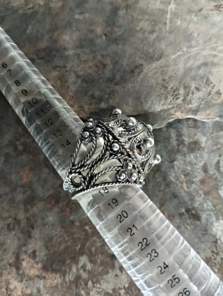 Anillo Filigrana Plata de Ley