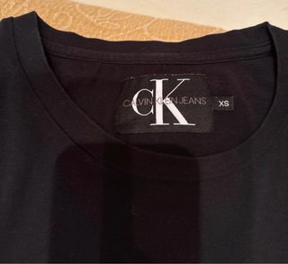 T-shirt Calvin Klein Jeans nera