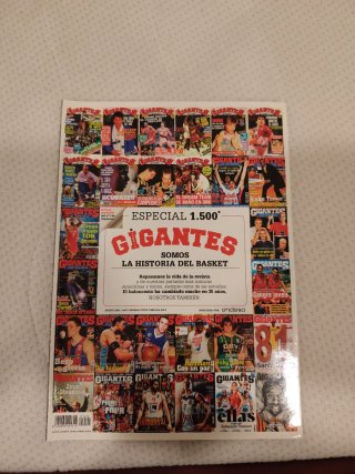 Revista Gigantes Baloncesto 1500