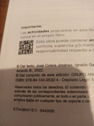 Matemáticas 3 ESO