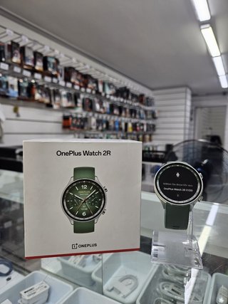 OnePlus Watch 2R Verde/Plata semi nuevo