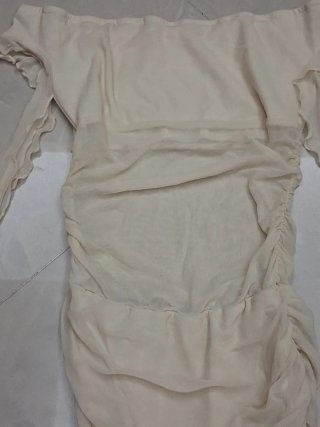 Abito beige taglia unica