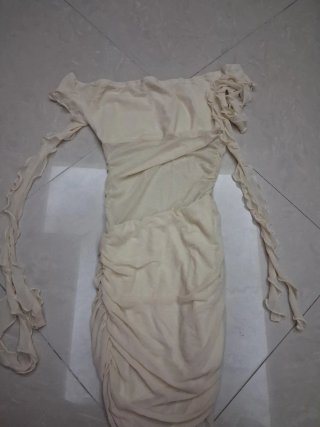 Abito beige taglia unica