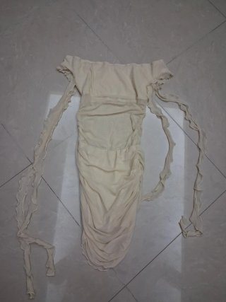 Abito beige taglia unica