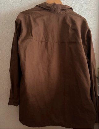 Sobrecamisa oversize marrón
