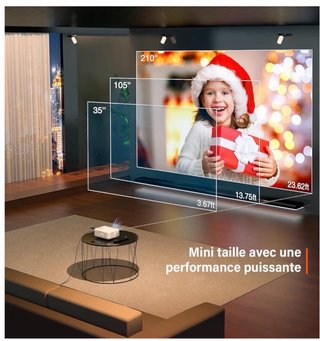 Proyector Voplls Gris