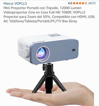 Proyector Voplls Gris