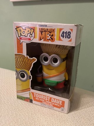 Funko Pop Despicable Me 3 Tourist Dave 418