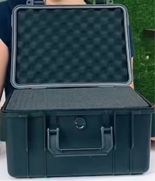 Caja Protectora Negra 280x220x105mm