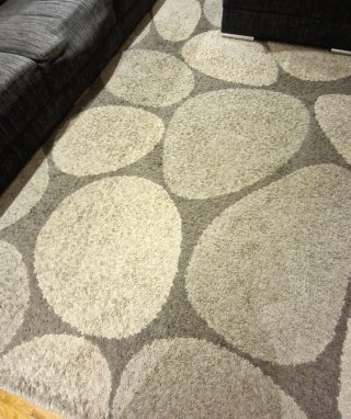 Tapete decorativo pedras  2x3m