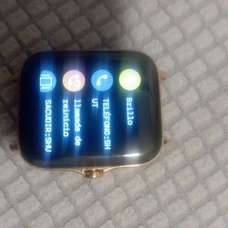 Reloj inteligente app dafit + 4 Correas de reloj