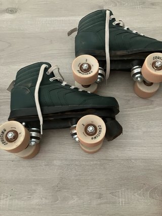 Patines Oxelo Quad 100 Verde Talla 38