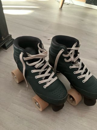 Patines Oxelo Quad 100 Verde Talla 38