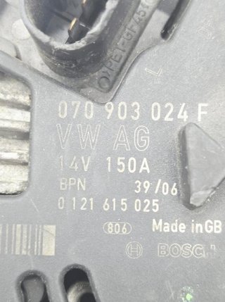 Volkswagen 070903024f alternador touareg 2.5 4397